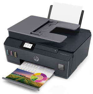 HP Smart Tank 530/ color/ A4/ PSC/ 11/5ppm/ 1200dpi/ AirPrint/ HP Smart Print/ USB/ WiFi/ ADF/ černá