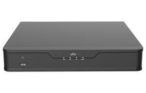 UNV NVR / DVR 8x HDCVI / AHD / TVI / PAL do 8Mpix / 15fps + 8x IP do 8Mpix, H265, 2xSATA, 4k-HDMI, audio, alarm