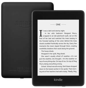 AMAZON e-book reader Kindle PAPERWHITE 4 2018/ 6" E-ink displej/ 8GB/ IPX8/ Wi-Fi/ BEZ REKLAM/ černá