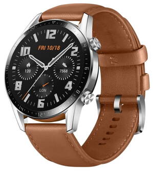Huawei smart hodinky Watch GT 2 Brown Leather Strap