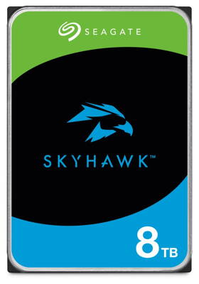 Seagate SkyHawk 8TB HDD / ST8000VX004 / Interní 3,5" / 7200 rpm / SATA 6Gb/s / 256 MB