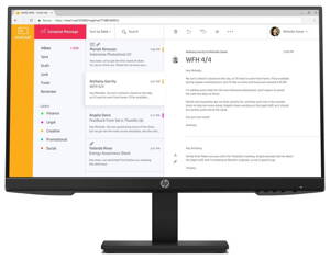 HP P24h G4/ 23,8" FHD/ IPS/ 5ms/ 250 cd/m2/ VGA/ HDMI/ DP/ matný/ repro/ Čierny