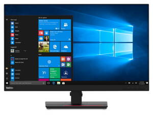 Lenovo T27q-20/ 27" IPS/ 2560x1440/ 16:9/ 350cd/m2/ 4ms/ HDMI/ DP/ USB hub/ VESA/ PIVOT/ Čierny