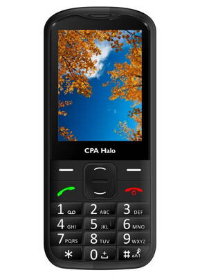 CPA HALO 18 černý   nabíjecí stojánek/ pro seniory/ 2,8" barevný display/ FM rádio