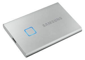 SAMSUNG T7 TOUCH SSD 500GB externí/ stříbrný