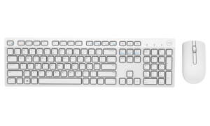 DELL KM636 bezdrátová klávesnice a myš/ UK/ QUERTY/ bílá