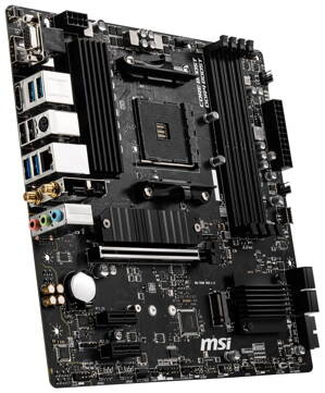 MSI B550M PRO-VDH WIFI / B550 / AM4 / 4x DDR4 DIMM / 2x M.2 / D-Sub / HDMI / DP / Wi-Fi / mATX