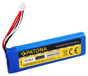 PATONA baterie pro reproduktor JBL Flip 3 3000mAh 3,7V Li-Pol GSP872693