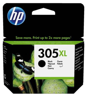 HP inkoustová kazeta 305XL (černá originál) pro - DeskJet 2300, 2710, 2720, DeskJet Plus 4100, ENVY 6000, ENVY Pro 6400