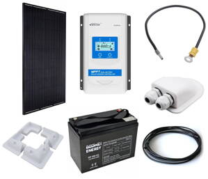 Xtend Solarmi OffGrid 400 solárne nabíjanie pre karavany, 380Wp, 100Ah