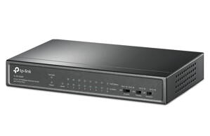 TP-Link TL-SF1009P / 9-portový PoE switch / 8x PoE +