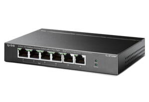 TP-Link TL-SF1006P / 6-portový PoE switch / 4x PoE +