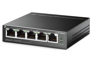 TP-Link TL-SF1005LP / 5-portový PoE switch / 4x PoE