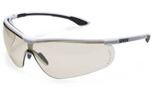 UVEX ochranné okuliare, PC CBR 65/5-1,4; sv. extreme,  ľahké / športový design/ zorník PC CBR65 /farba biela