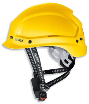 UVEX Prilba Pheos alpine - žltá / multifunkčná pre práce vo výškach a záchranárske práce