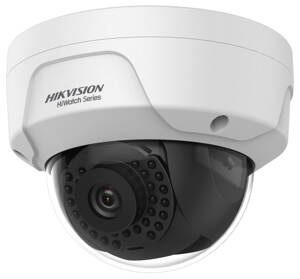 HIKVISION HiWatch IP kamera HWI-D121H / Dome / 2Mpix / objektív 4mm / H.265 + / krytie IP67 + IK10 / IR až 30m / kov + plast