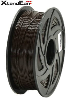 XtendLAN PLA filament 1,75mm čierný 1kg