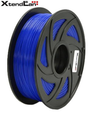 XtendLAN PLA filament 1,75mm zářivě modrý 1kg