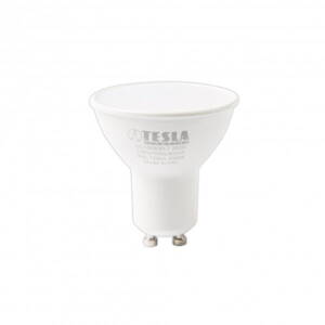 TESLA LED žárovka/ GU10/ 8W/ 230V/ 720lm/ 3000K/ teplá bílá