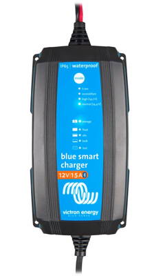 Victron BlueSmart IP65 smart nabíjačka batérií 12V/15A + DC konektor