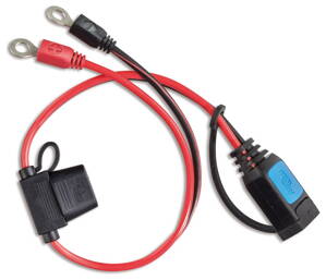 Victron kábel s okami M6 a 30A poistkou pre nabíjačky BlueSmart IP65