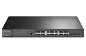 TP-Link TL-SG3428XMP - JetStream 24-Port PoE+ Gigabit L2+ Managed Switch/ 4x 10 Gigabit SFP+ Sloty