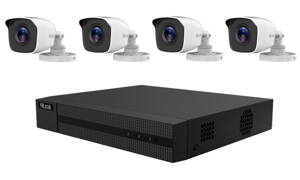 HIKVISION HiLook Turbo HD KIT TK-4142BH-MP/ 1080p/ 4x kamery THC-B120-P(B)/ 1x DVR-204Q-K1(B)/ 1TB HDD