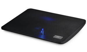 DEEPCOOL chladič notebooku WIND PAL MINI / do 15,6" / 140cm fan / modré LED podsvietenie