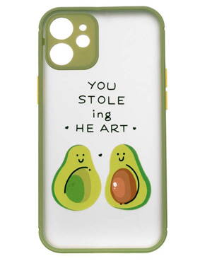 COLORWAY Smart Matte 3D Print Case/ Apple iPhone 12 mini/ Avocado green