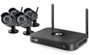 iGET HomeGuard HGNVK88304 - bezdrôtový WiFi FullHD 8CH NVR + 4x vonkajšia WiFi FullHD kamera 1080p