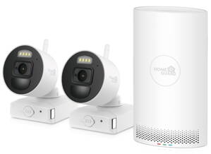 iGET HomeGuard HGNVK88002P - Wire-free FullHD NVR 8CH + 2x batériová kamera HGNVK686CAMP