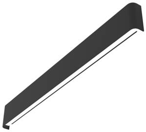 IMMAX NEO LÍNEA SMART nástěnné svítidlo 76cm 40W černé Zigbee 3.0
