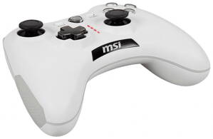 MSI gamepad FORCE GC20 V2 WHITE/ drôtový/ OTG/ USB/ pre PC, PS3, Android