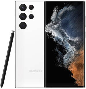 Samsung Galaxy S22 Ultra - white   6,8" AMOLED/ single SIM + eSIM/ 256GB/ 12GB RAM/ 5G/ Android 12