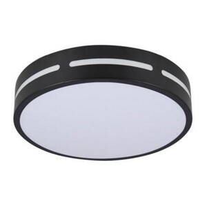 IMMAX NEO LITE PERFECTO SMART stropné svietidlo kruh 30cm, 24W čierné TUYA Wi-Fi