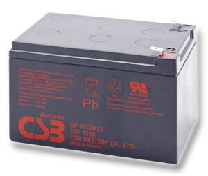 CSB Pb záložný akumulátor VRLA AGM 12V/12Ah (GP12120 F2)