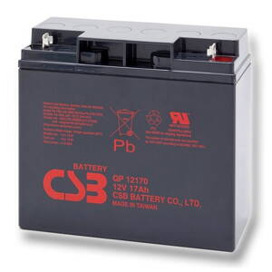 CSB Pb záložný akumulátor VRLA AGM 12V/17Ah (GP12170)