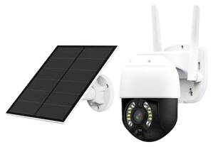 TRX Bezpečnostná IP kamera Innotronik ICS-PT50, bezdrôtová, 3.0Mpix, Wi-Fi, solárny panel + Li-Ion bateria