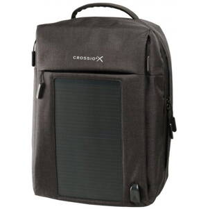 CRONO CROSSIO solární batoh SNAPPY/ kapacita 20 l/ 15,6"/ černý