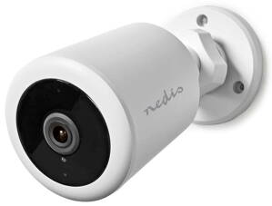 NEDIS IP Kamera/ bullet/ Full HD 1080p/ 2Mpx/ objektív 4 mm/ IP65/ nočné videnie/ sieťové napájenie/ 12 V adaptér/ biela
