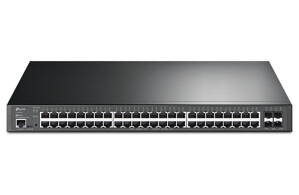 TP-Link TL-SG3452XP JetStream 52-port Gigabit L2+ / 48x Gigabit PoE+ / 4x 10Gigabit SFP+ / RJ-45/Micro-USB Console Port