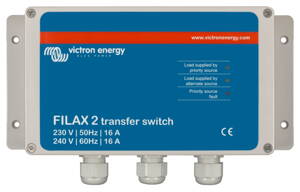 Victron prepínač napájania Filax-2 230V/50Hz-240V/60Hz