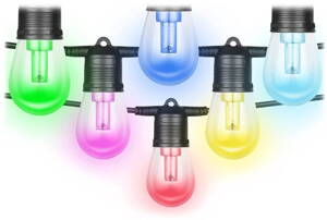 IMMAX NEO LITE SMART vonkajšia dekoračná LED reťaz 15 m, Wi-Fi, RGB+CCT, IP65, TUYA, 15m