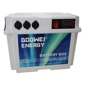 GOOWEI ENERGY BATTERY BOX GBB100, 100Ah, 12V, menič 1000W