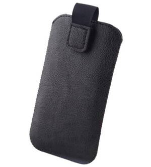 CPA Kožené pouzdro pro CPA Halo 18, myPhone Halo Q/Maestro/Maestro 2/Up/Up Smart LTE/C1/S1 černé