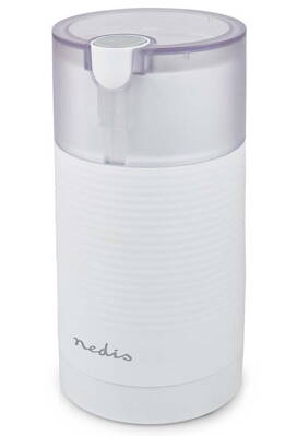 NEDIS mlynček na kávu/ výkon 150W/ kapacita 70g/ biely
