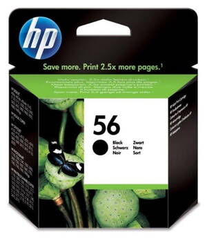 HP (56) C6656AE - ink. náplň černá, DJ 5550, 5652 originál