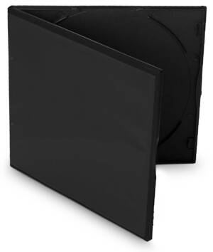 COVER IT box na VCD/ plastový obal na CD a DVD/ ULTRA slim/ 5,2mm/ černý