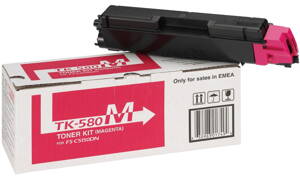 Kyocera toner TK-580M/ FS-C5150DN/ 2 800 stran/ purpurový
