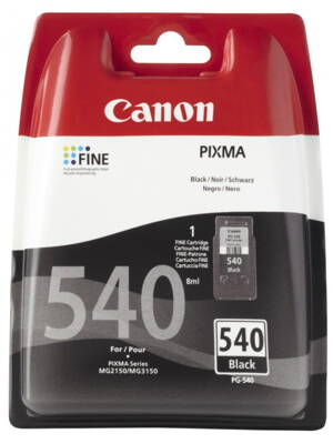 Canon inkoustová náplň PG-540Bk/ černá